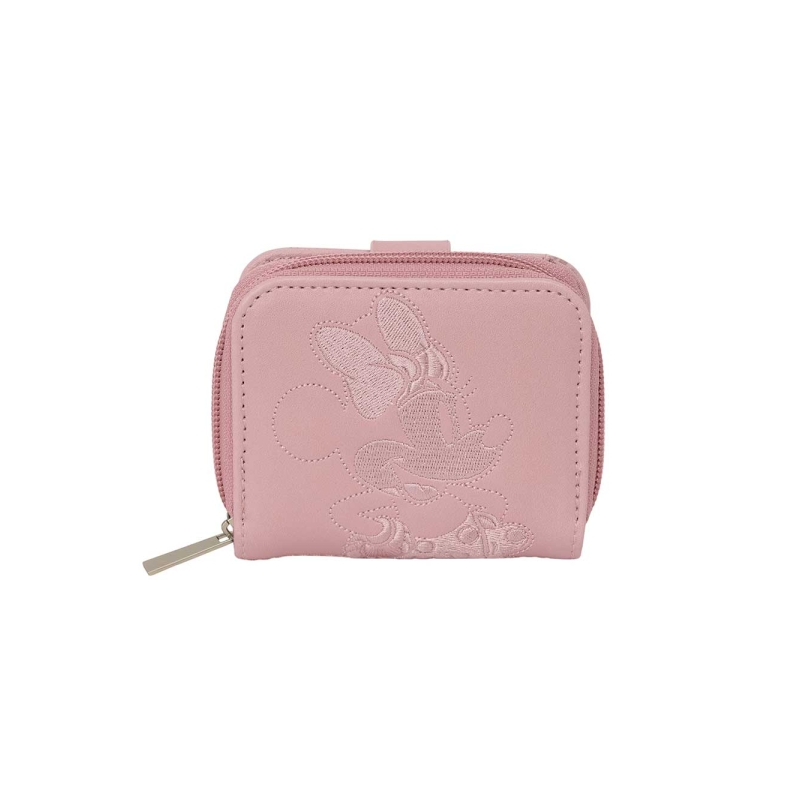 Porte-monnaie Minnie Mouse Safta rose pastel 0,10L