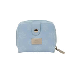 Portefeuille Frozen Safta bleu avec compartiments cartes et billets