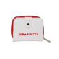 Portefeuille Hello Kitty blanc avec compartiments pour cartes et billets