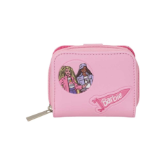 portefeuille rose Barbie compartiments cartes