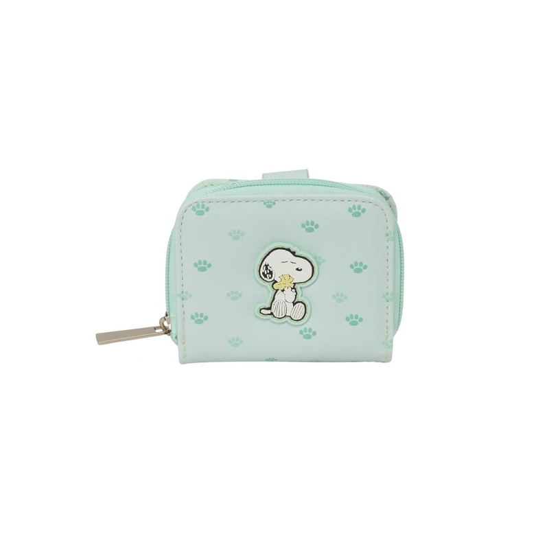Porte-monnaie Snoopy Safta menthe avec portefeuille 0,10L