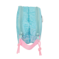 Trousse Snoopy 3D 2 compartiments bleu pastel 21x8x6cm