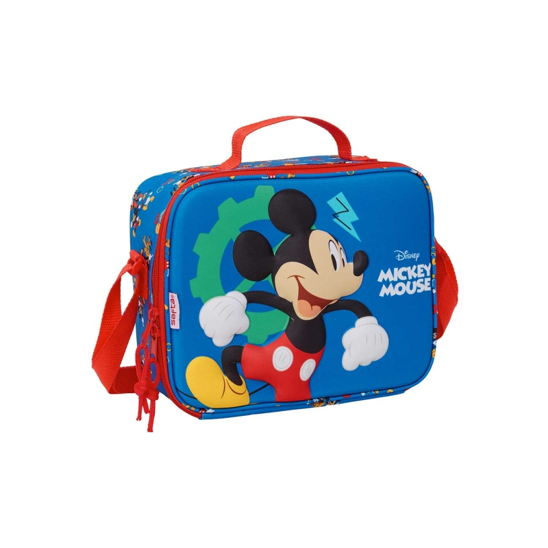 Sac isotherme repas Mickey Mouse 3D bleu foncé 25x19,5x9cm Sac isotherme repas Mickey Mouse 3D bleu foncé 25x19,5x9cm