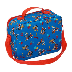 Sac isotherme repas Mickey Mouse 3D bleu foncé 25x19,5x9cm