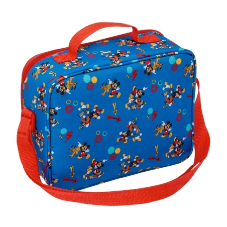 Sac isotherme repas Mickey Mouse 3D bleu foncé 25x19,5x9cm