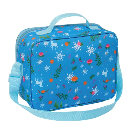 Sac isotherme repas 3D bleu clair 25 x 19,5 x 9 cm Safta Frozen