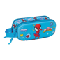Trousse Spidey 3D bleu 2 compartiments Trousse Spidey 3D bleu 2 compartiments
