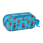 Trousse Spidey 3D bleu 2 compartiments Trousse Spidey 3D bleu 2 compartiments
