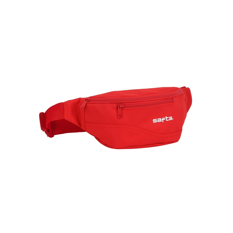 Sac banane Safta rouge 2,49 L fermeture éclair Sac banane Safta rouge 2,49 L fermeture éclair