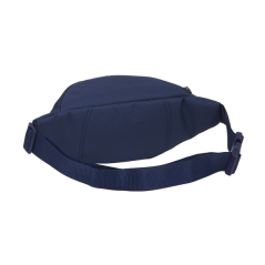 Sac banane bleu marine 2,49 L à fermeture éclair