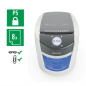 Destructeur de papier Leitz IQ OptiMax Home Office blanc/gris Destructeur de papier Leitz IQ OptiMax Home Office blanc/gris
