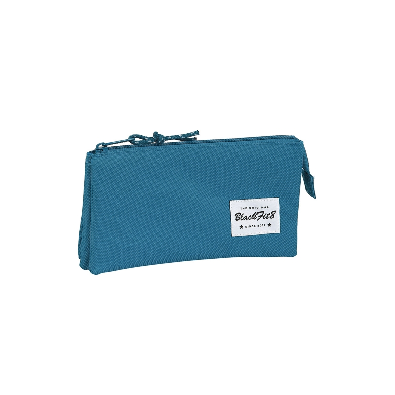 Trousse 3 compartiments Blackfit8 Egeo bleue 0,6 L