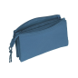 Trousse 3 compartiments Blackfit8 Egeo bleue 0,6 L