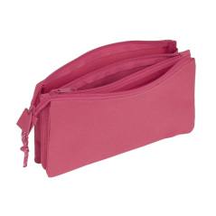 Trousse Blackfit8 Fraise 3 compartiments rose