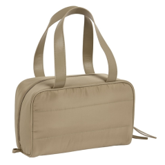 Trousse de toilette Moos Camel 8L sable doublée