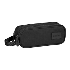 Trousse Safta noire à deux compartiments