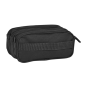 Trousse 3 compartiments Safta Basic noire bandoulière Trousse 3 compartiments Safta Basic noire bandoulière