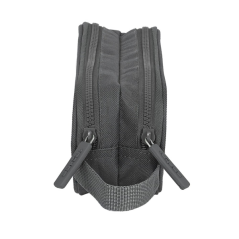 Trousse Safta grise bicolore