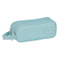 Trousse Safta Basic 2 compartiments turquoise