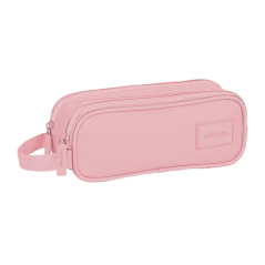 Trousse rose Safta deux compartiments