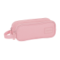 Trousse Safta Basic 2 compartiments rose 210x60x80 mm Trousse Safta Basic 2 compartiments rose 210x60x80 mm