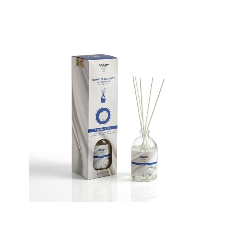 Diffuseur Mikado Prady 100 ml blanc bleu Diffuseur Mikado Prady 100 ml blanc bleu