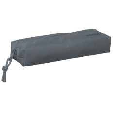 Trousse rectangulaire grise zippée