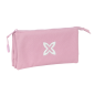 Trousse 3 compartiments Safta Munich Basic rose Trousse 3 compartiments Safta Munich Basic rose