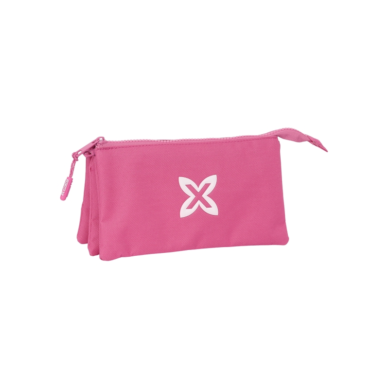 Trousse 3 compartiments Safta Munich rose 0,6 L