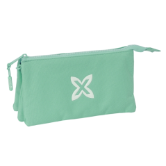 Trousse turquoise Safta Munich à trois compartiments