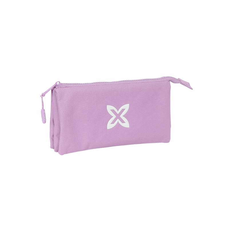 Trousse 3 compartiments Safta Munich Basics violette Trousse 3 compartiments Safta Munich Basics violette