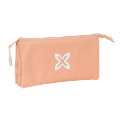 Trousse orange à trois compartiments