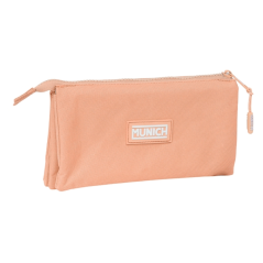 Trousse 3 compartiments Safta Munich Basics orange 0,6L