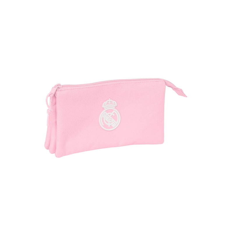Trousse 3 compartiments Real Madrid rose 0,6 L Trousse 3 compartiments Real Madrid rose 0,6 L