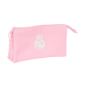 Trousse 3 compartiments Real Madrid rose 0,6 L Trousse 3 compartiments Real Madrid rose 0,6 L