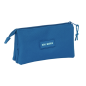 Trousse Real Madrid 3 compartiments fille bleue 0,6 L