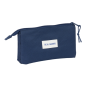 Trousse Real Madrid Girl 3 compartiments bleu marine Trousse Real Madrid Girl 3 compartiments bleu marine