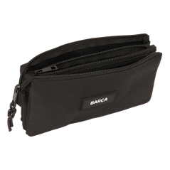 Trousse noire à trois compartiments
