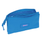 Trousse 3 compartiments FC Barcelone bleu fille 0,6 L