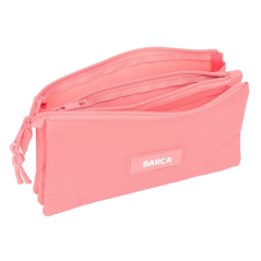 Trousse corail Barcelone à trois compartiments