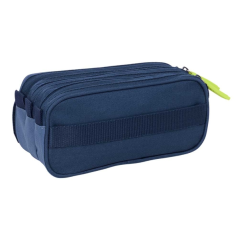 Trousse 3 compartiments Safta Munich bleu marine