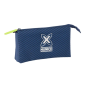 Trousse 3 compartiments Safta Munich bleu marine 0,6 L Trousse 3 compartiments Safta Munich bleu marine 0,6 L