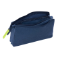 Trousse 3 compartiments Safta Munich bleu marine 0,6 L Trousse 3 compartiments Safta Munich bleu marine 0,6 L