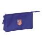 Trousse Atlético de Madrid 3 compartiments bleu marine