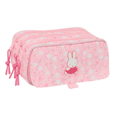 Trousse Miffy rose trois compartiments