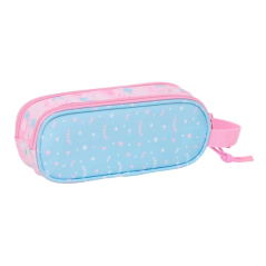 Trousse Blackfit8 2 compartiments bleu clair