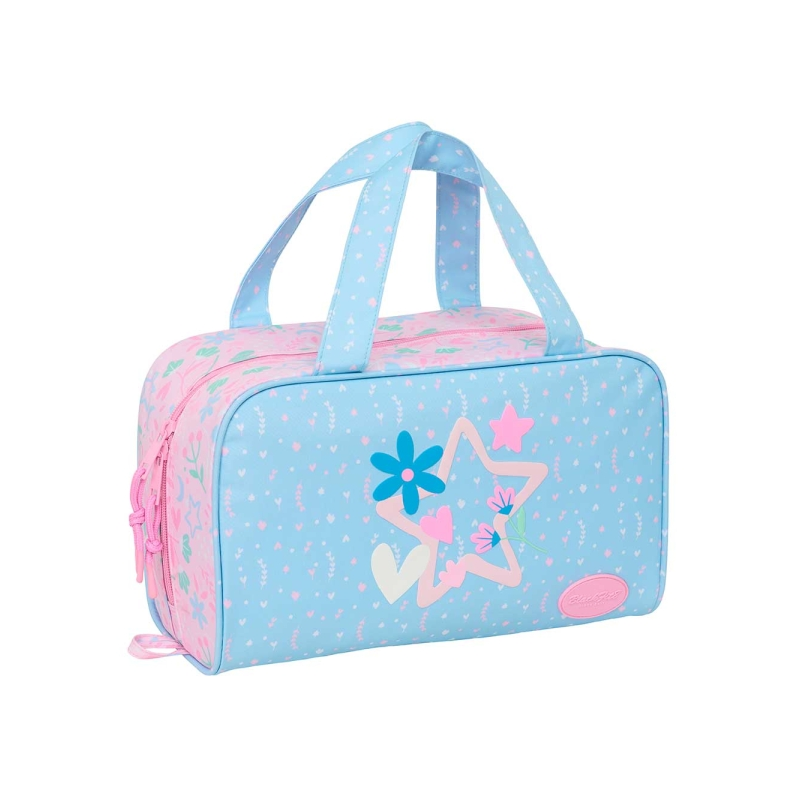 Trousse de toilette Blackfit8 Smile 8 L bleu clair Trousse de toilette Blackfit8 Smile 8 L bleu clair