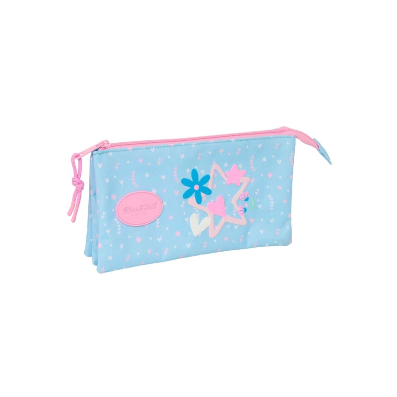 Trousse 3 compartiments Blackfit8 Bleu clair 0,6 L Trousse 3 compartiments Blackfit8 Bleu clair 0,6 L