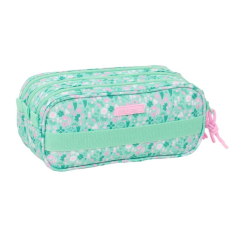 Trousse 3 compartiments Turquoise Safta Cuore 1,72 L