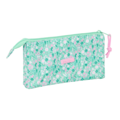 Trousse 3 compartiments Safta Cuore turquoise 0,6 L